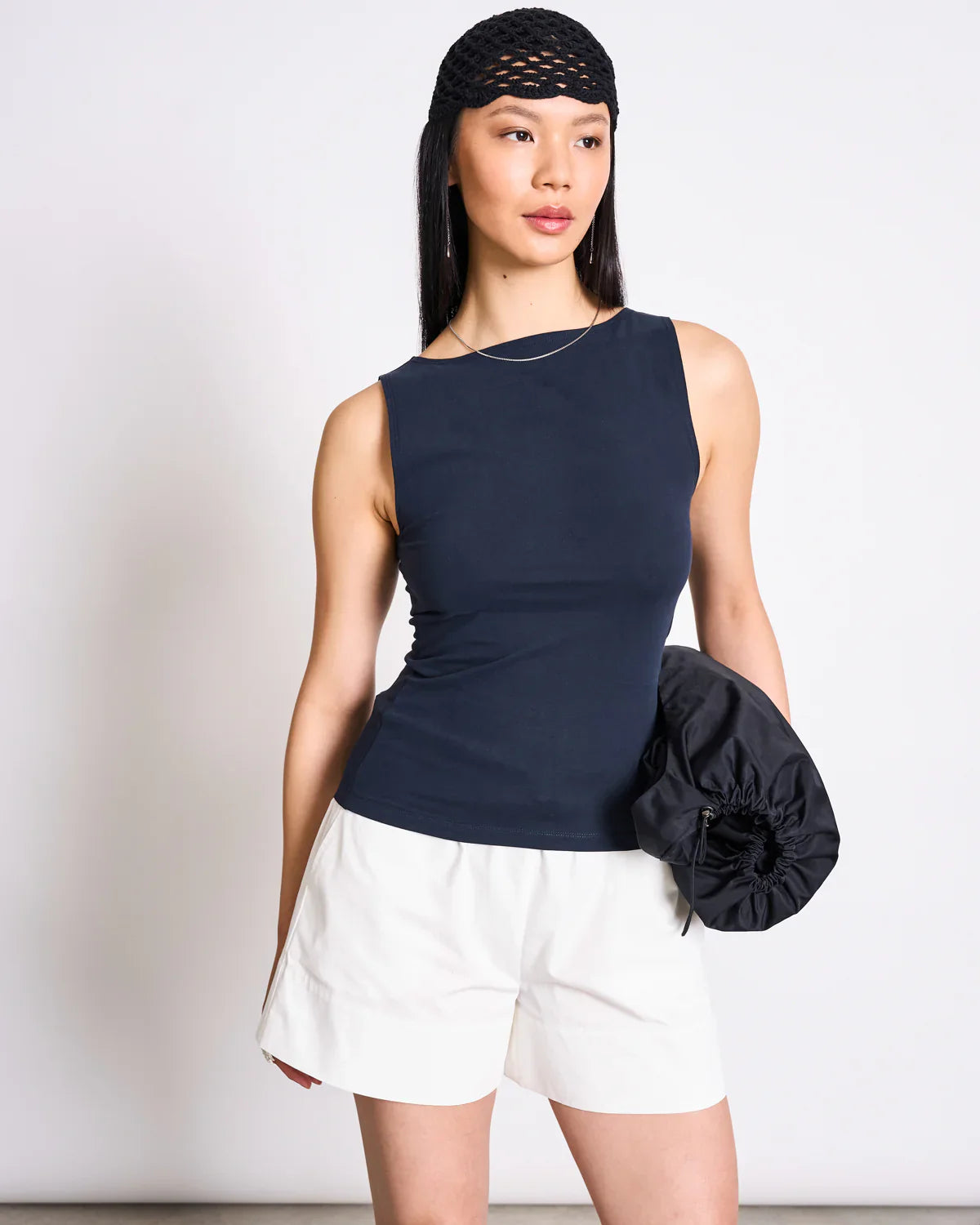 BOAT NECK TOP FELIS BOLUR NIGHTFAL - Ethic