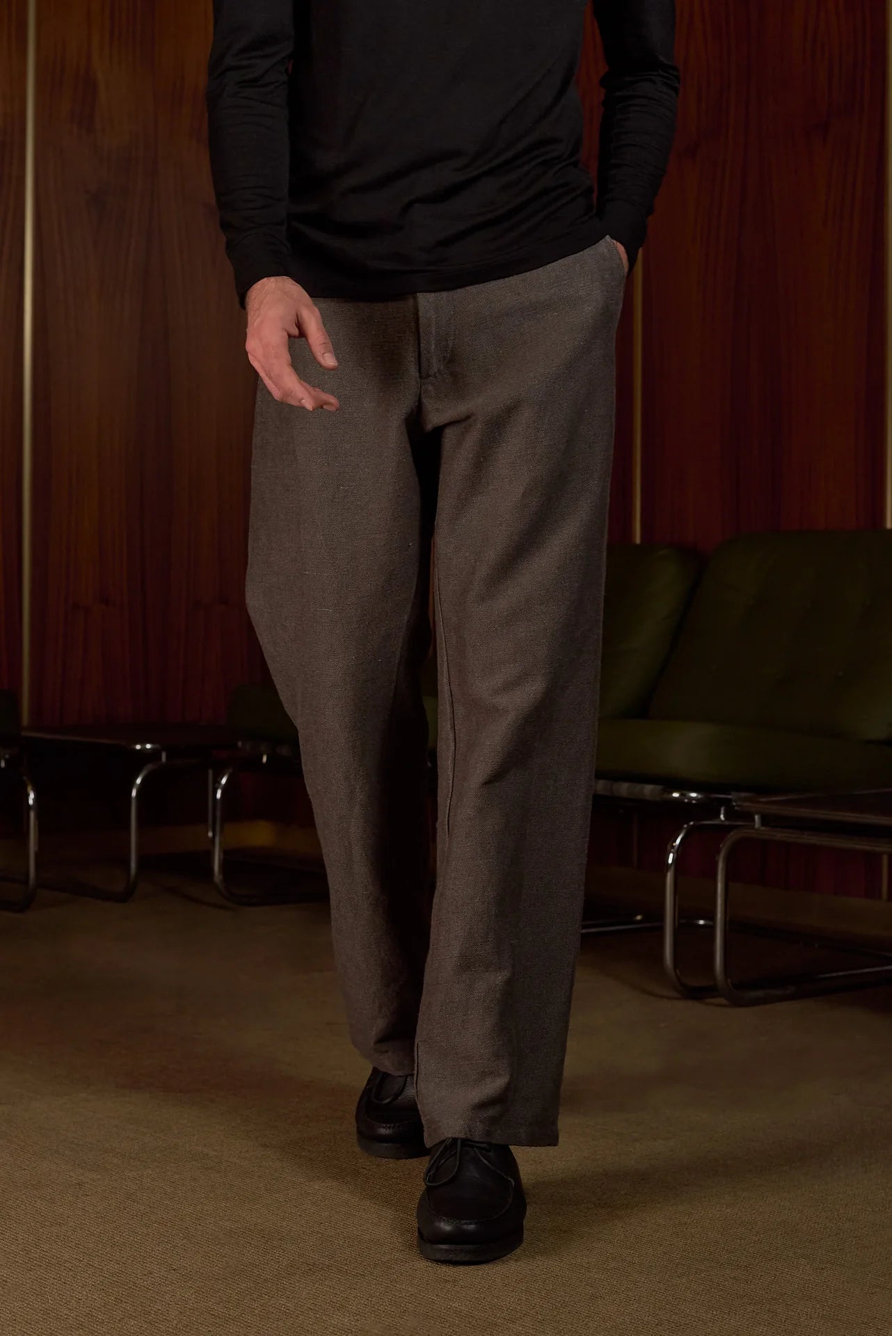 WABAN WINTER LINEN BUXUR COFFEE - Ethic
