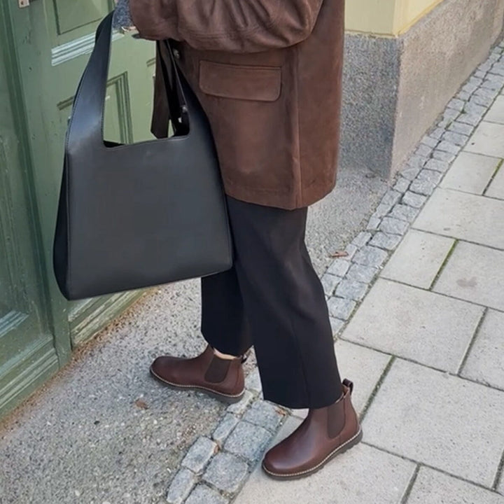 BODAS ÖKKLASKÓR DÖKKBRÚNN - Ethic