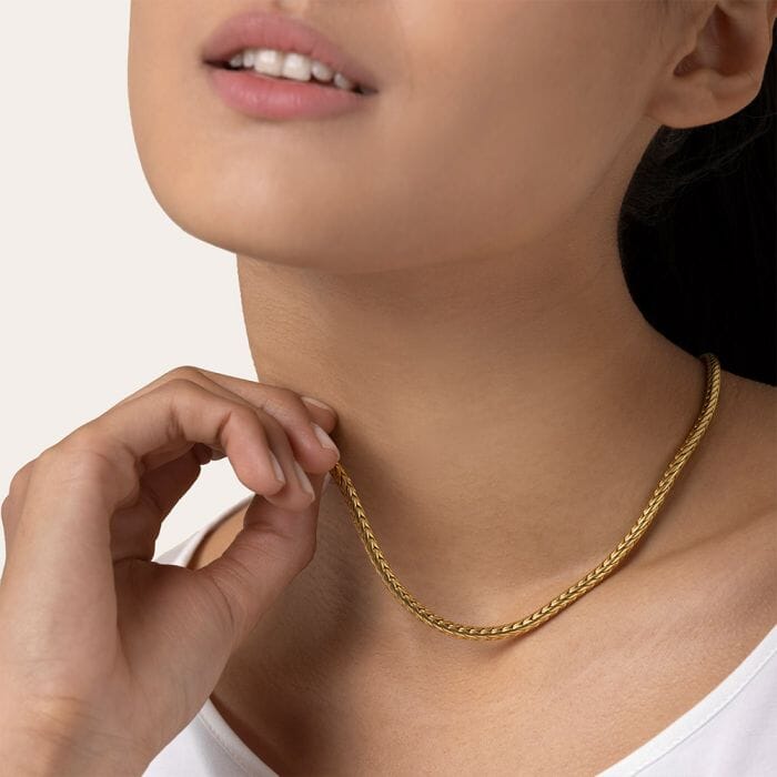 COLLANA VINTAGE HÁLSMEN GULLHÚÐAÐ