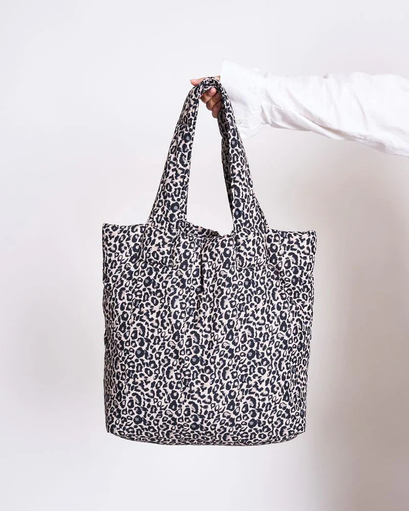 SMOL SHOPPER TASKA POPLIN LÍFRÆN BÓMULL LEO PRINT - Ethic
