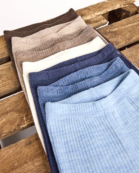 ULLAR LEGGINGS LIGHT BLUE MELANGE