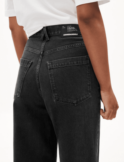 ENIJAA CROPPED GALLABUXUR EBONY BLACK